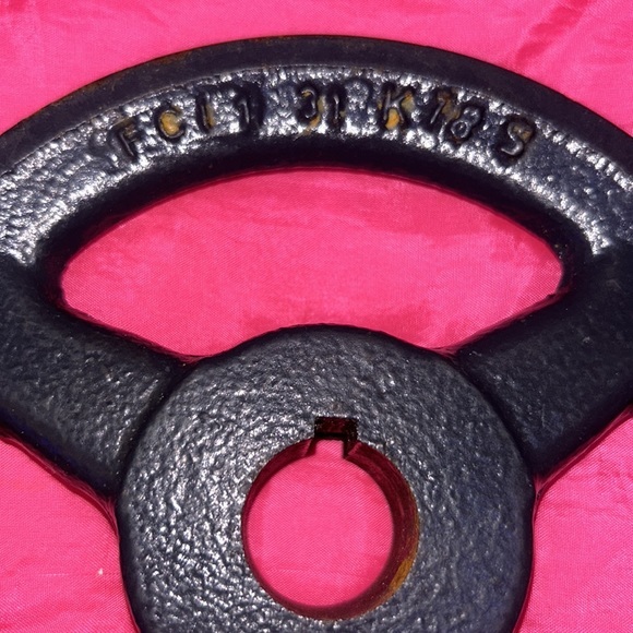 Vintage New Old stock Pulley 31kg Browning Round lifting weight pulley - Picture 2 of 4